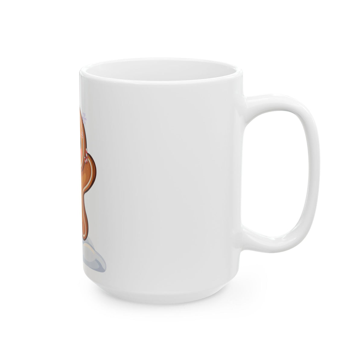 Kawaii Gingerbread Mug for Cozy Christmas Cheer