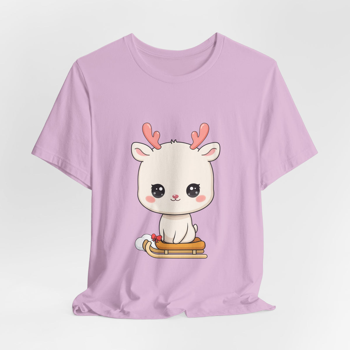 Kawaii Reindeer T-Shirt for Cozy Winter Days