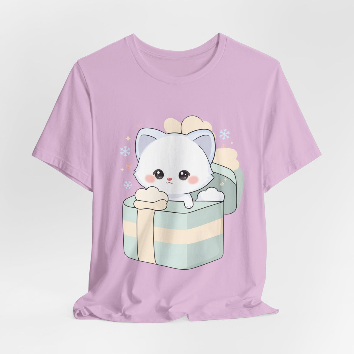 Arctic Fox Gift Tee, Cute Kawaii Birthday Present