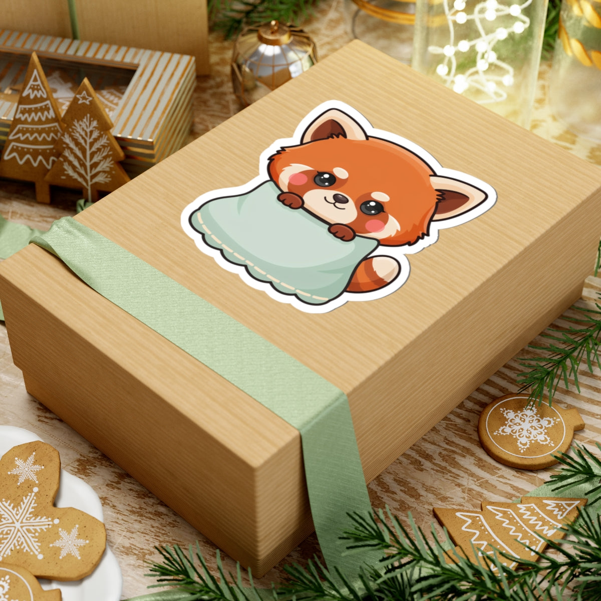 Kawaii Red Panda Sticker for Cozy Cute-Style Fans