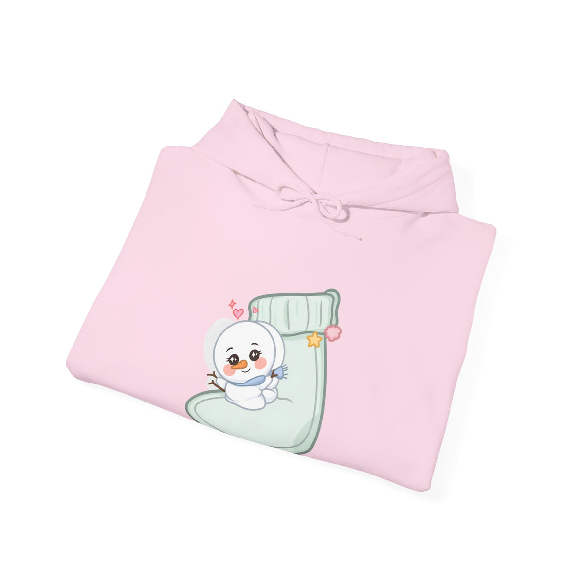 Kawaii Snowman Christmas Hoodie for Cozy Holiday Days