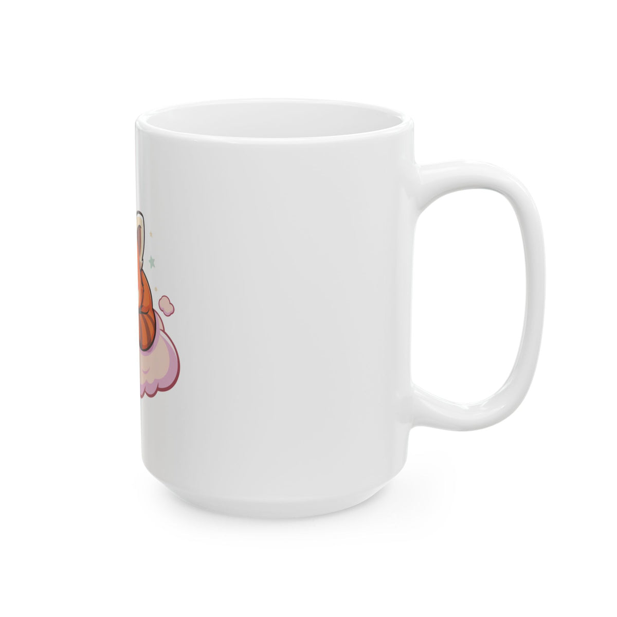 Cute Red Panda Mug, Kawaii Sleeping Animal Ceramic Cup
