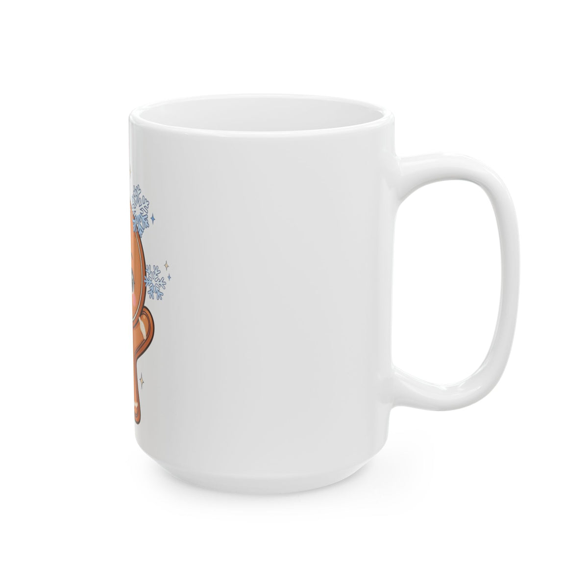 Gingerbread Man Mug for Cozy Winter Mornings