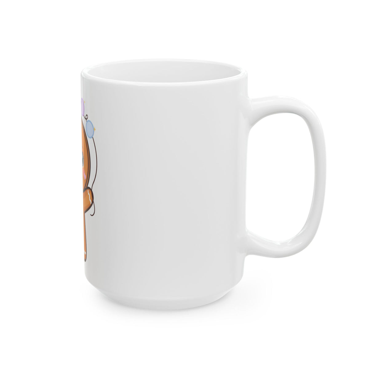 Kawaii Gingerbread Mug for Cozy Holiday Cheer