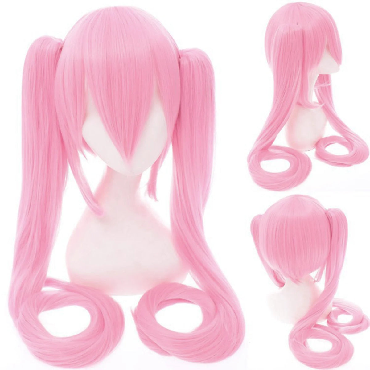 Interior of adjustable mesh wig cap included with 110cm cosplay wig set