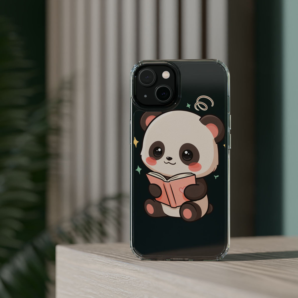 Kawaii Panda Phone Case for Cozy Reading Breaks