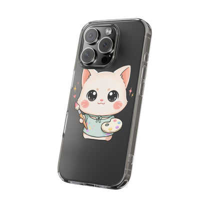 Kawaii Cat Phone Case for Creative Cat Lovers