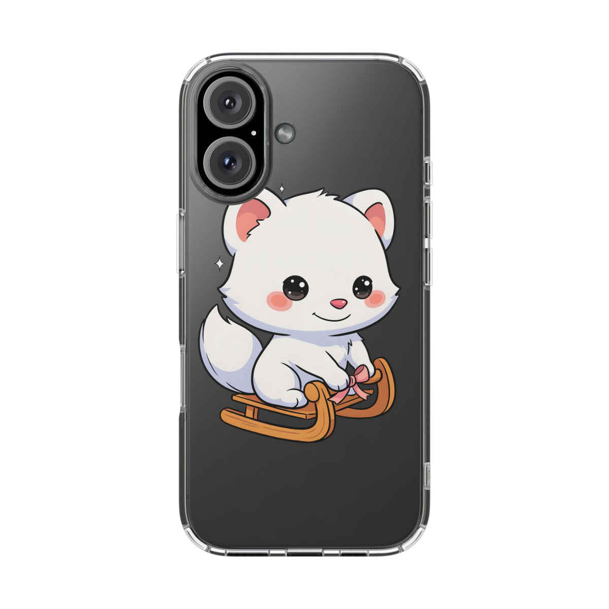 Kawaii Arctic Fox Phone Case for Cute Animal Lovers