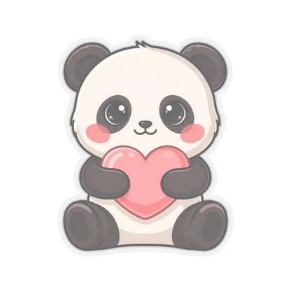 Kawaii Panda Sticker, Sweet Valentine Gift