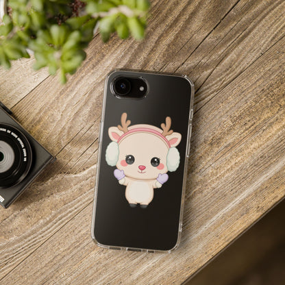 Kawaii Reindeer Phone Case for Cozy Cute Style
