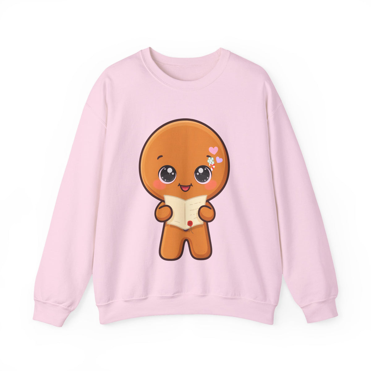 Christmas Gingerbread Sweatshirt: Kawaii Letter to Santa