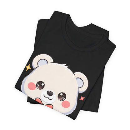 Kawaii Polar Bear Gift T-Shirt for Cute Holiday Cheer