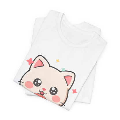 Kawaii Sushi Cat T-Shirt for Cat and Sushi Lovers