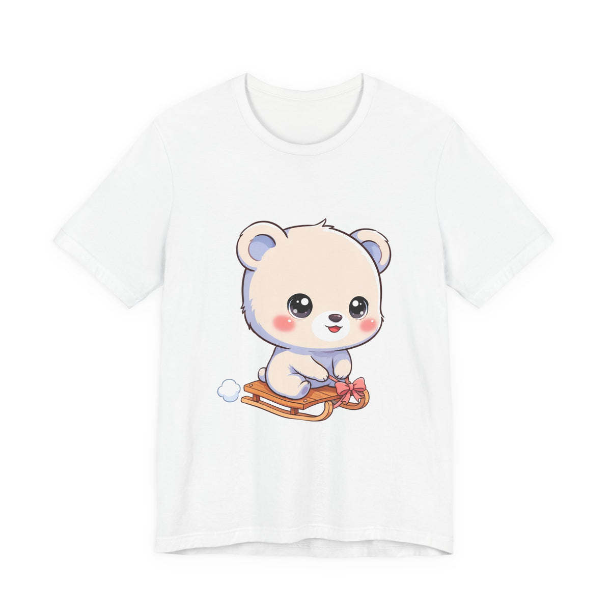 Kawaii Polar Bear T-Shirt for Cozy Winter Days