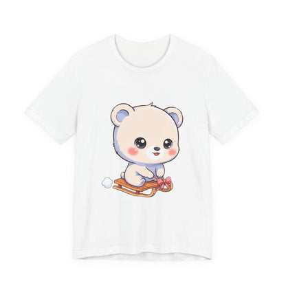 Kawaii Polar Bear T-Shirt for Cozy Winter Days