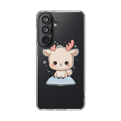 Kawaii Reindeer Phone Case for a Sweet Winter Cheer