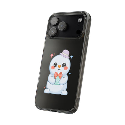 Kawaii Snowman Phone Case for Cheerful Winter Days