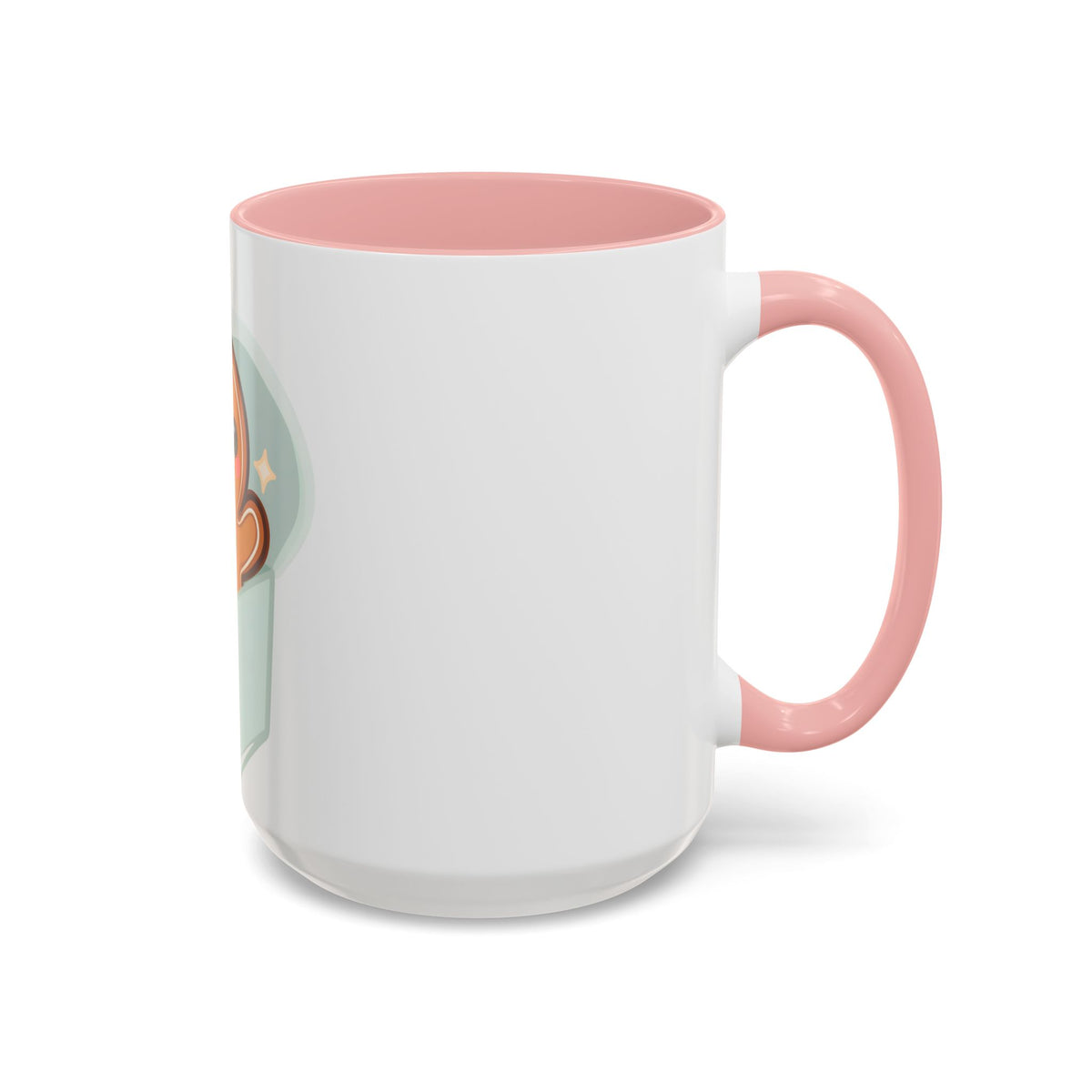 Gingerbread Gift Mug, Cute Holiday Accent Coffee Mug