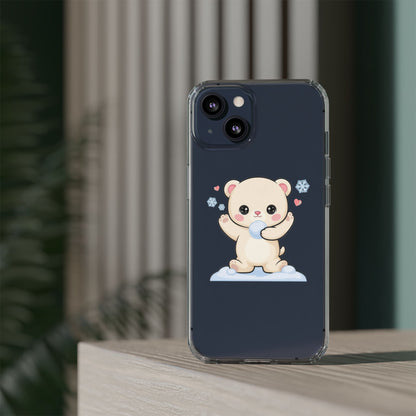 Kawaii Polar Bear Phone Case for Cute Animal Fans