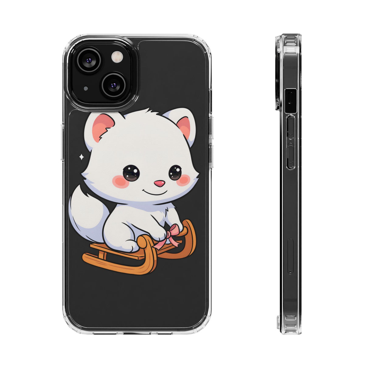 Kawaii Arctic Fox Phone Case for Cute Animal Lovers
