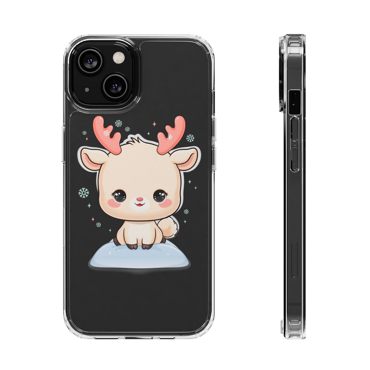 Kawaii Reindeer Phone Case for a Sweet Winter Cheer