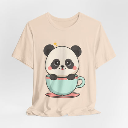 Kawaii Panda T-Shirt, Cute Teacup Panda Tee