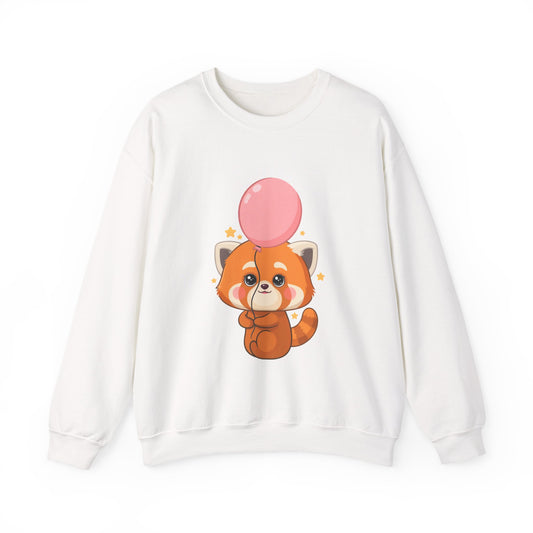 Kawaii Red Panda Sweatshirt, Cute Balloon Animal Gift