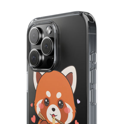 Red Panda Ramen Phone Case – Kawaii Food Lover Gift