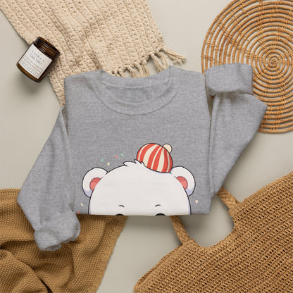 Christmas Cookie Bear Sweatshirt, Cute Holiday Baker Gift