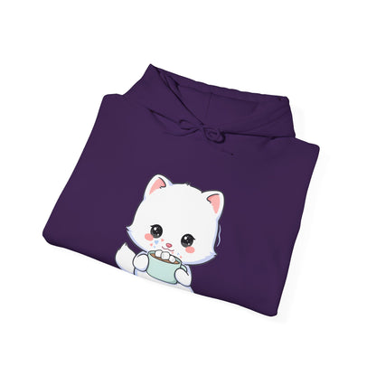 Kawaii Arctic Fox Hoodie for Cozy Cute-Style Fans