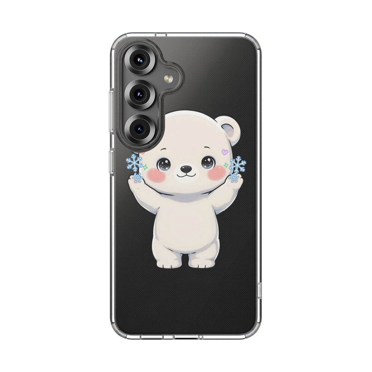 Kawaii Polar Bear Phone Case for a Cozy Winter Gift