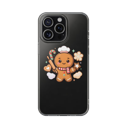 Gingerbread Christmas Phone Case for Holiday Baking Fans