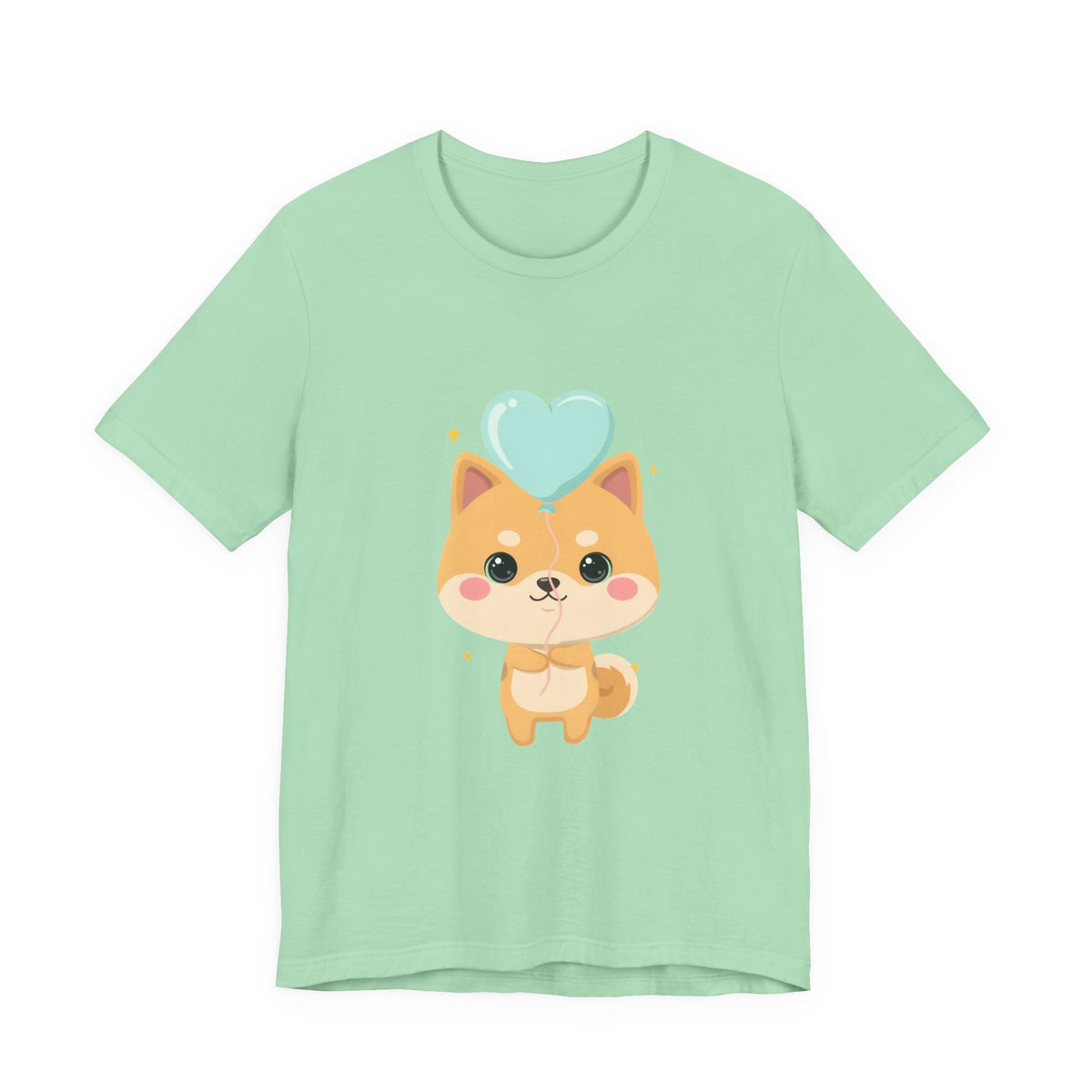 Kawaii Shiba Inu T-Shirt, Cute Balloon Dog Gift