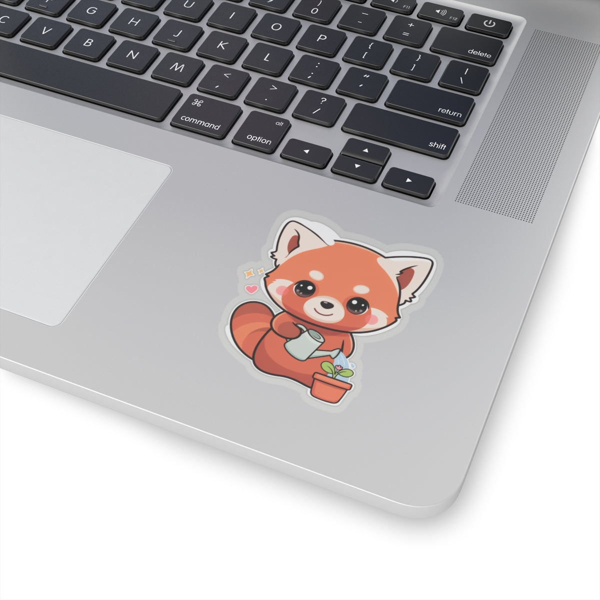 Red Panda Plant Lover Sticker for Gardening Gifts