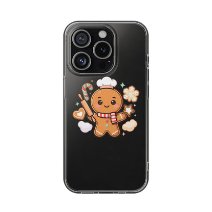 Gingerbread Christmas Phone Case for Holiday Baking Fans