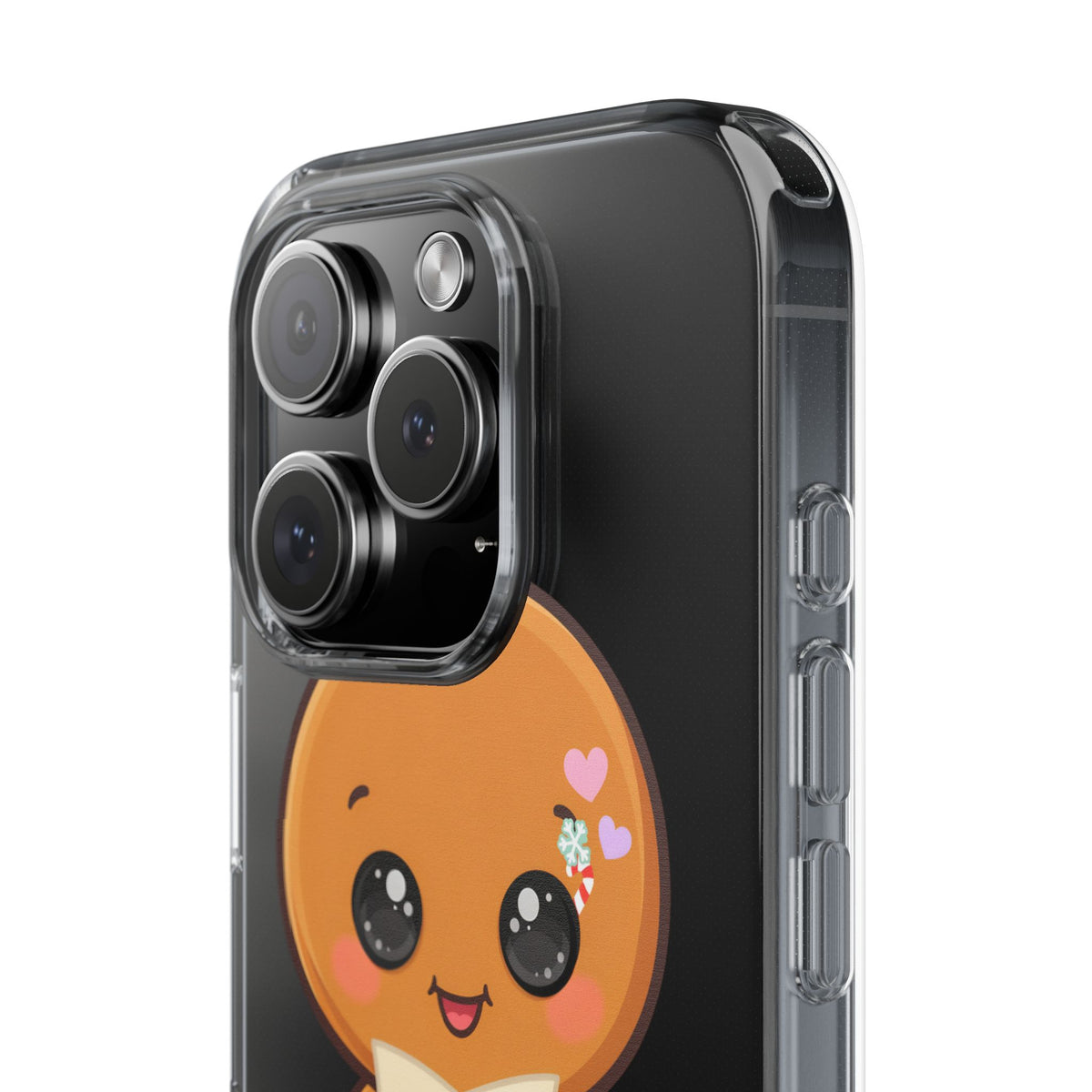 Gingerbread Man Phone Case, Cute Christmas Letter Reader