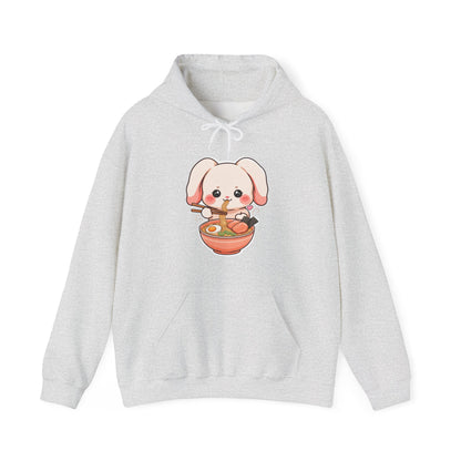 Kawaii Ramen Bunny Hoodie for Cute Foodie Style