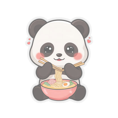 Kawaii Panda Ramen Sticker for Cozy Desk Decor