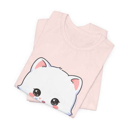 Kawaii Arctic Fox T-Shirt for Cozy Winter Gift Giving
