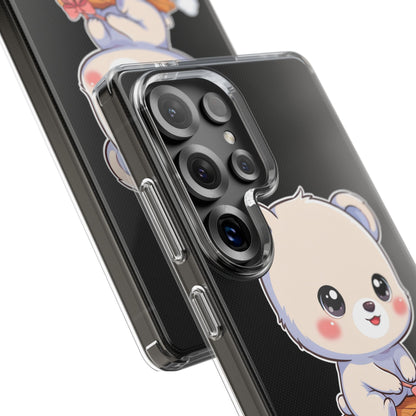 Kawaii Polar Bear Phone Case, Cute Winter Gift