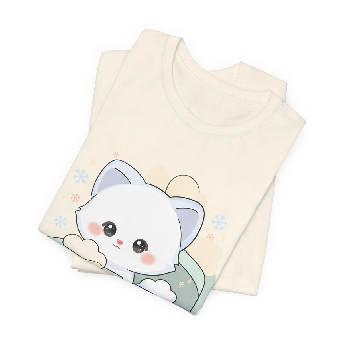 Arctic Fox Gift Tee, Cute Kawaii Birthday Present