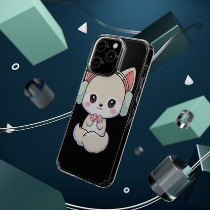 Kawaii Arctic Fox Phone Case – Cozy Winter Cutie
