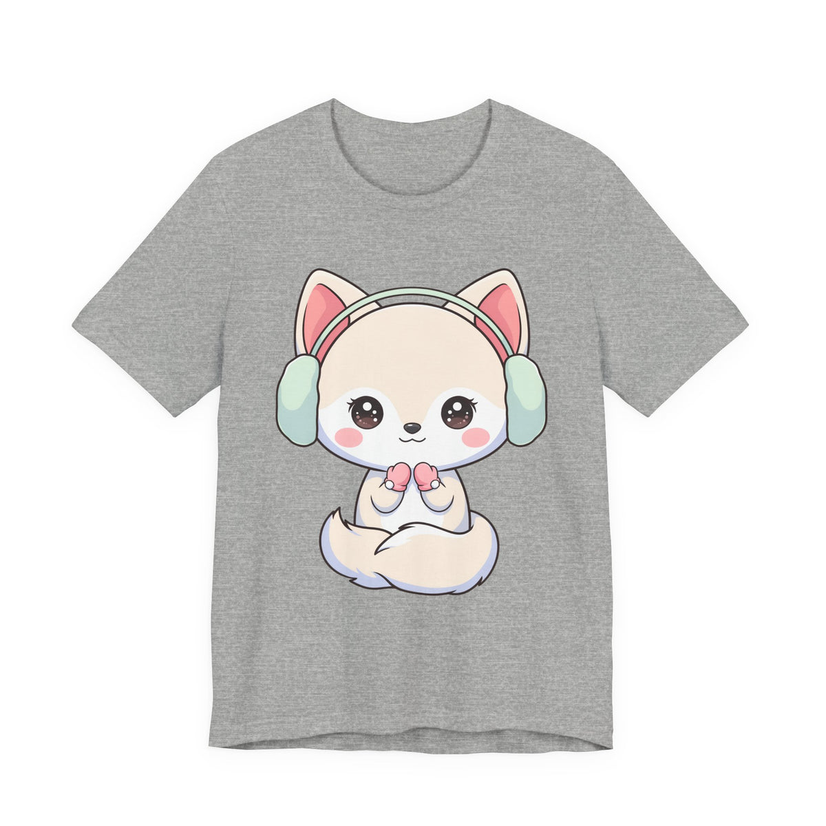 Kawaii Arctic Fox T-Shirt for Cute Animal Lovers