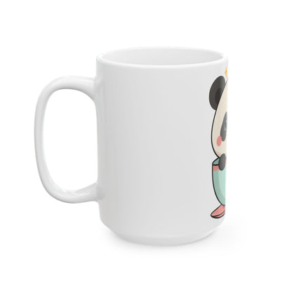 Kawaii Panda Mug, Cute Chibi Tea Cup Gift