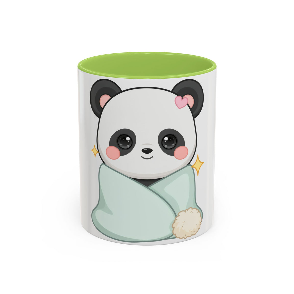 Kawaii Panda Accent Coffee Mug for Cozy Moments