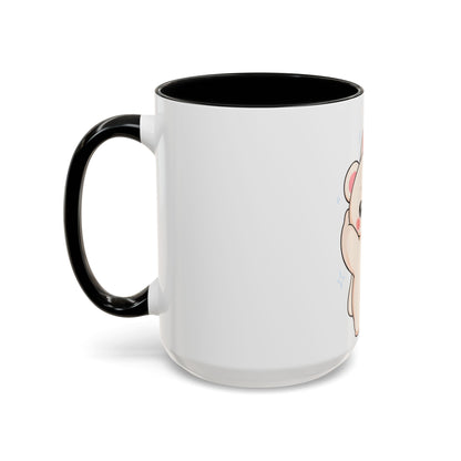 Christmas Polar Bear Mug, Cute Holiday Accent Coffee Mug