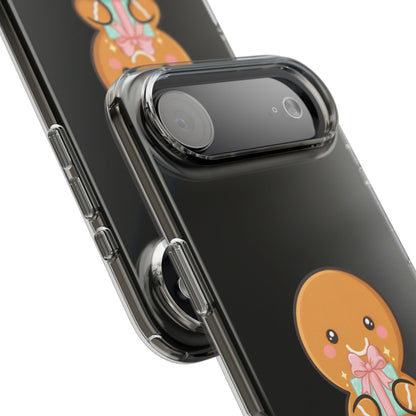 Gingerbread Man Phone Case, Cute Holiday Gift Design