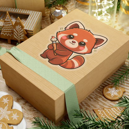 Kawaii Red Panda Sticker for Creative Decor