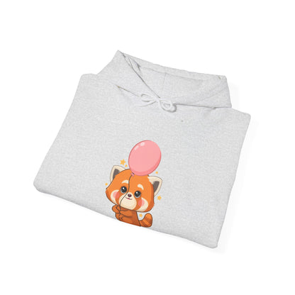 Kawaii Red Panda Hoodie, Cute Balloon Animal Sweatshirt