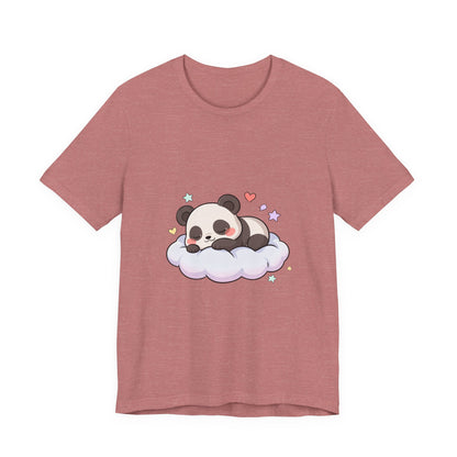 Sleeping Panda T-Shirt, Cute Kawaii Gift for Panda Lovers